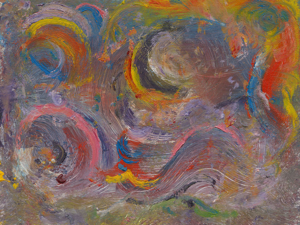 Sound of the party (Audio Visualization®, Oil on canvas)