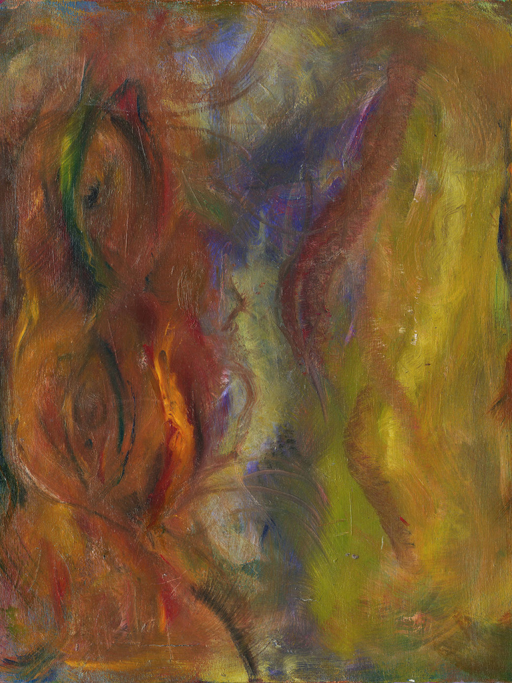 Sound Of The Forest (Audio Visualization®, Oil on canvas)